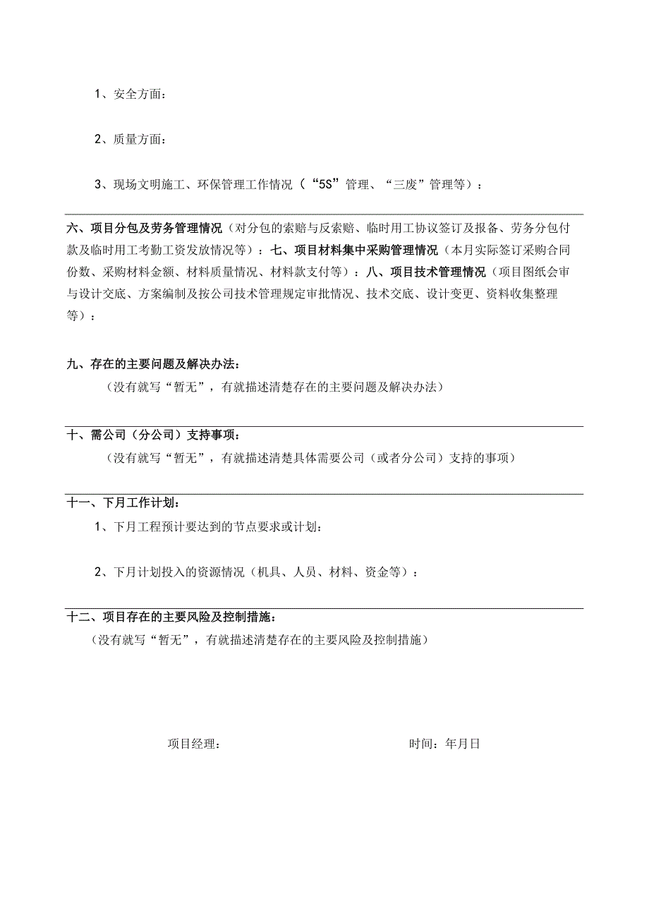 项目经理月报表.docx_第2页