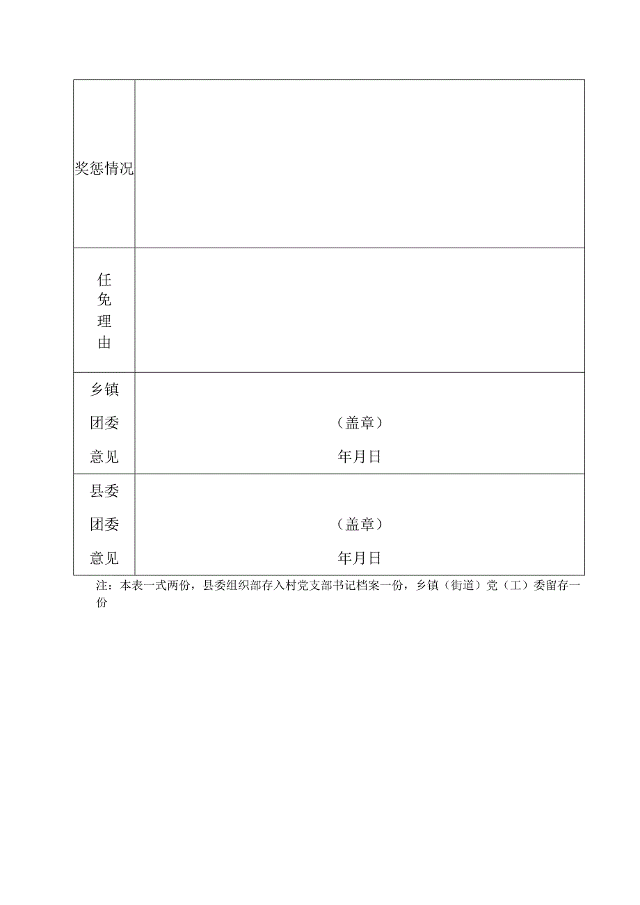 弘毅中学团支部书记任免审批表.docx_第2页