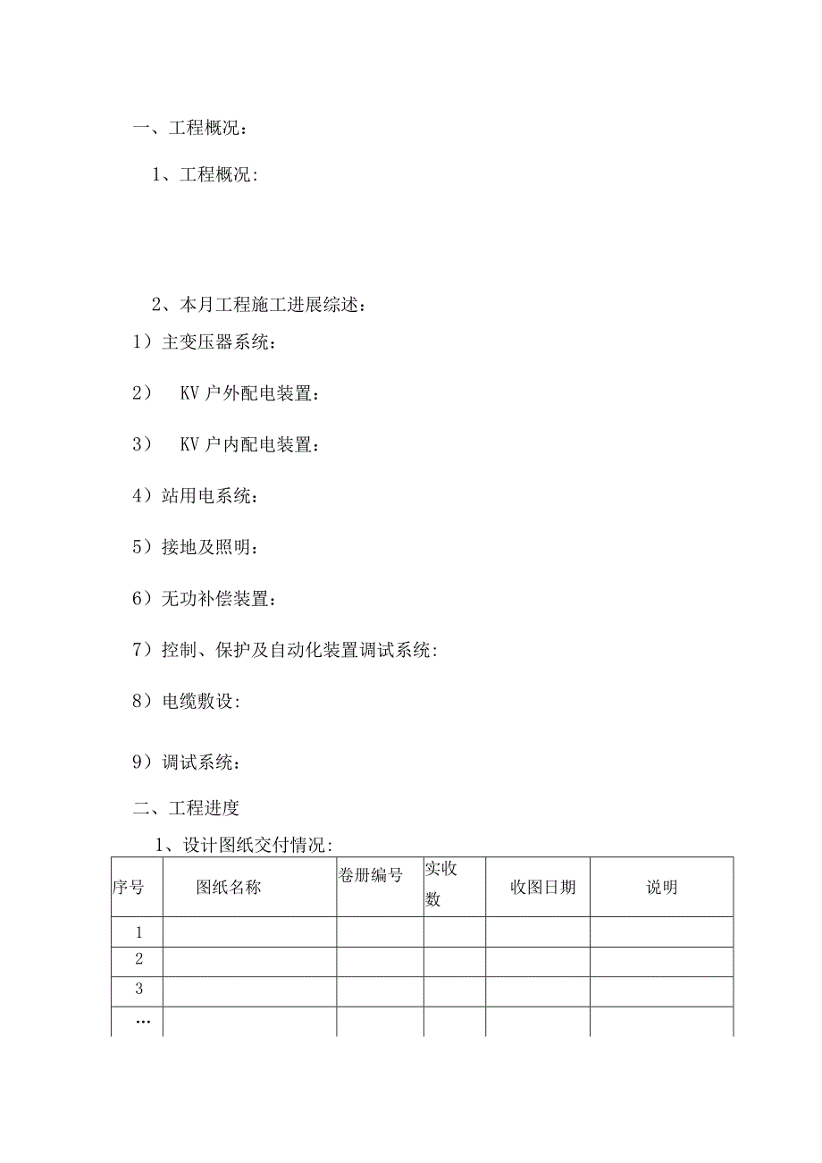 施工项目部监理月报.docx_第3页