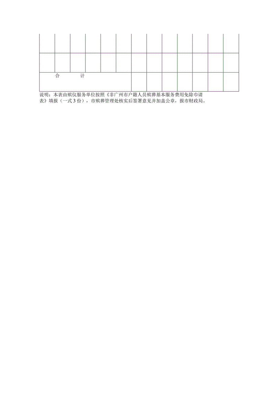 非广州市户籍人员殡葬基本服务费用免除申请表.docx_第3页