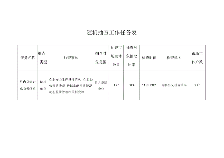 随机抽查工作任务表.docx_第1页