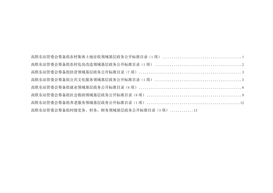 高铁东站管委会筹备组基层政务公开标准目录.docx_第3页