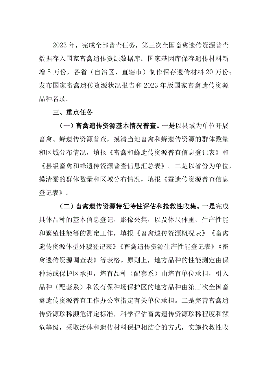 第三次全国畜禽遗传资源普查实施方案.docx_第3页