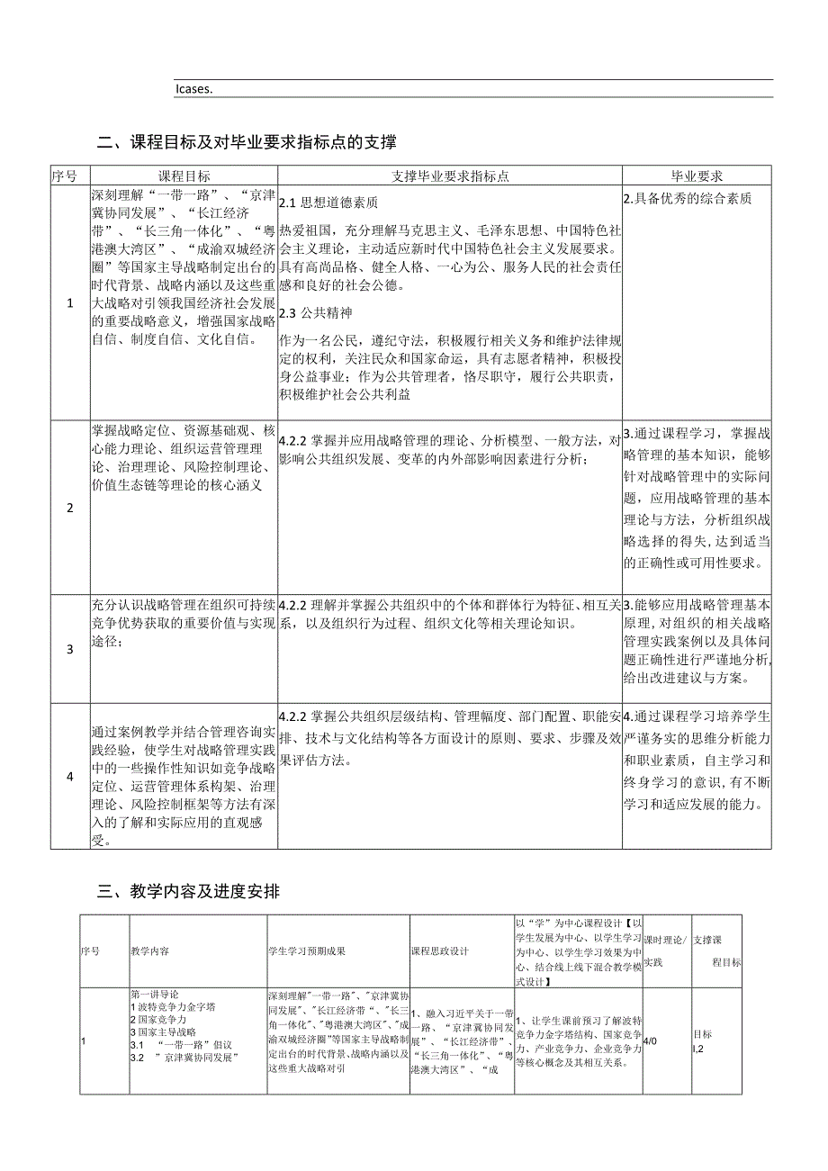 西南交通大学《战略管理》课程教学大纲2022版.docx_第2页