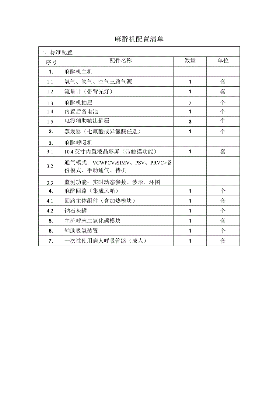 麻醉机技术参数.docx_第3页