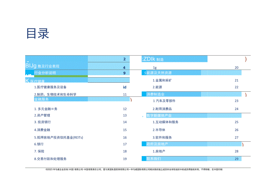 2023年第三季度行业市场倍数分析报告.docx_第1页