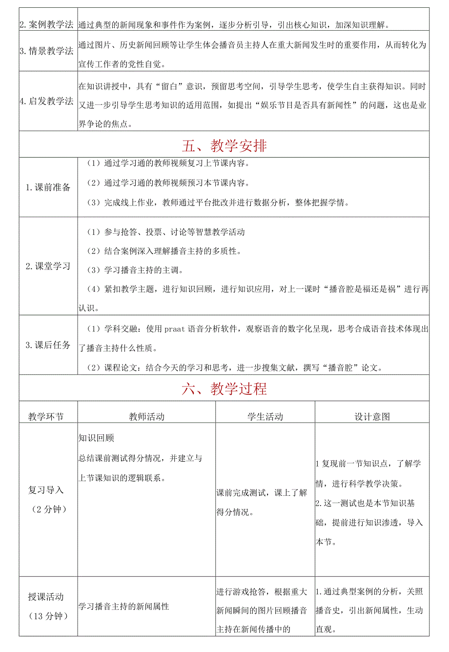 《播音主持概论》“课程思政”教学设计.docx_第3页