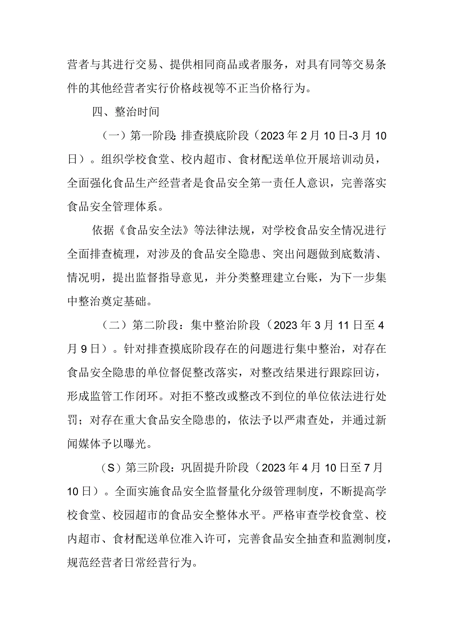 XX市市场监督管理局校园食品安全专项整治工作方案.docx_第3页