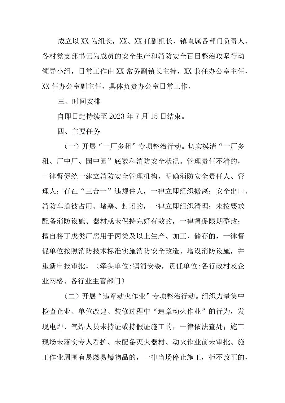 关于开展安全生产和消防安全百日整治攻坚行动方案.docx_第2页