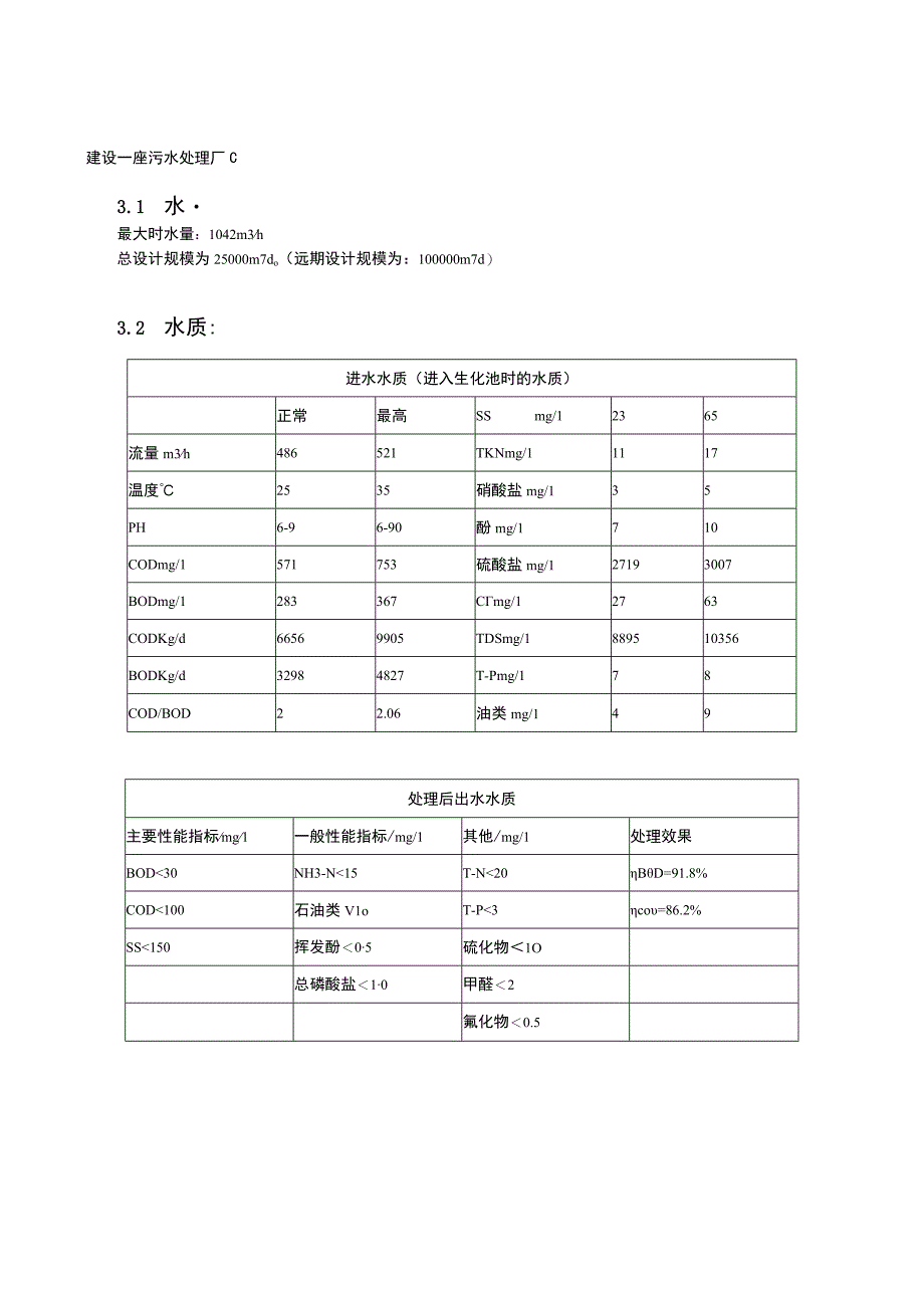 污水处理厂的工艺流程设计.docx_第3页