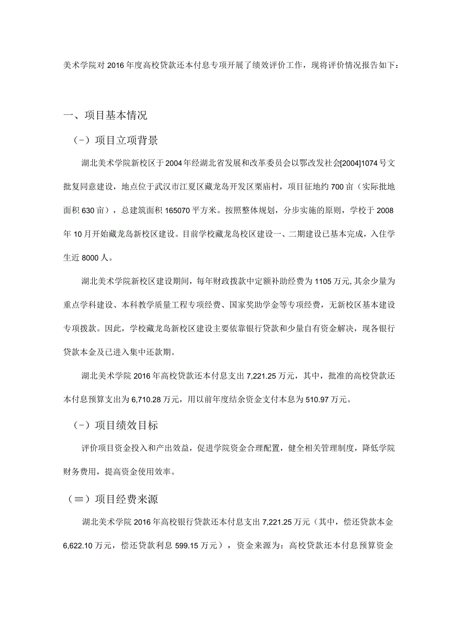 湖北省省级财政项目资金绩效评价报告.docx_第2页