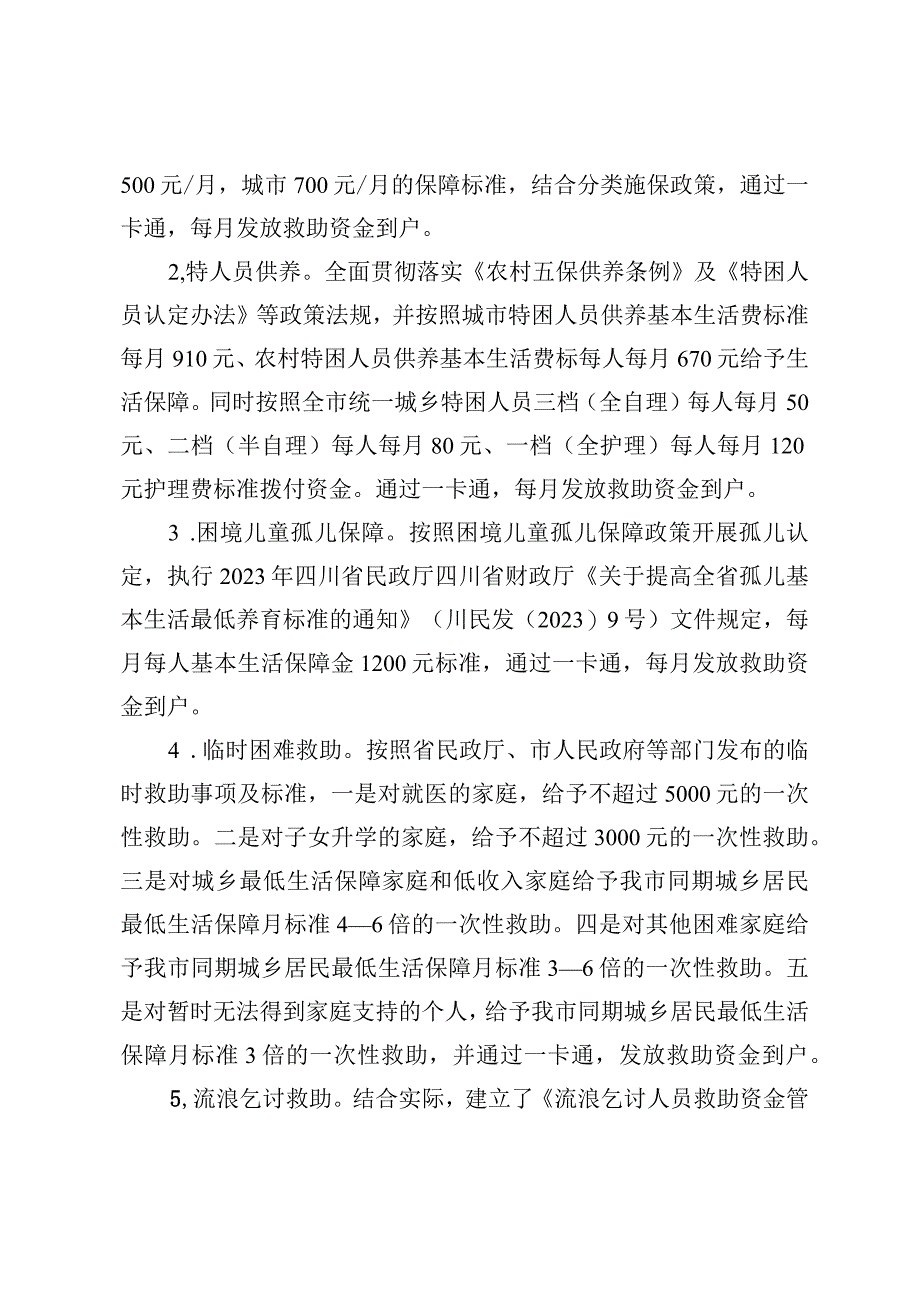 米易县民政局2022年度困难群众救助工作绩效评价报告.docx_第3页