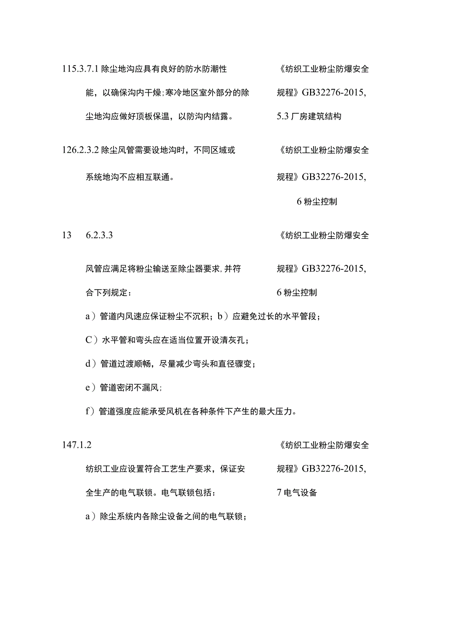 纺织企业涉爆粉尘涉及的设备设施检查要点.docx_第3页