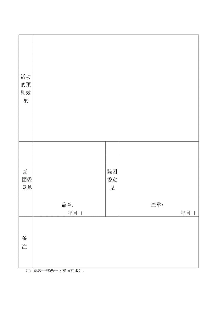 福建师范大学协和学院团支部立项活动申报表.docx_第2页