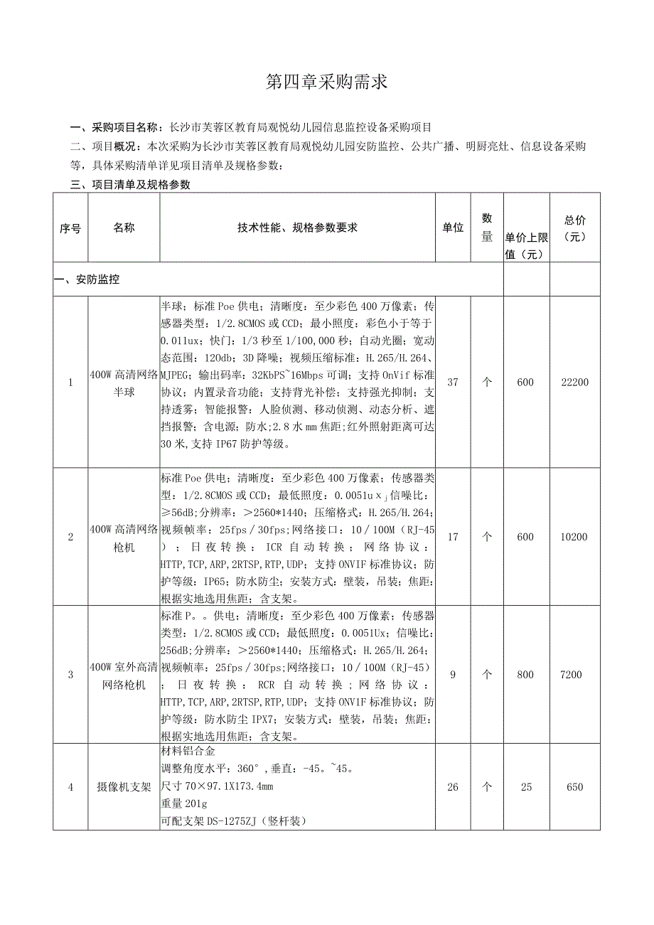 第四章采购需求.docx_第1页