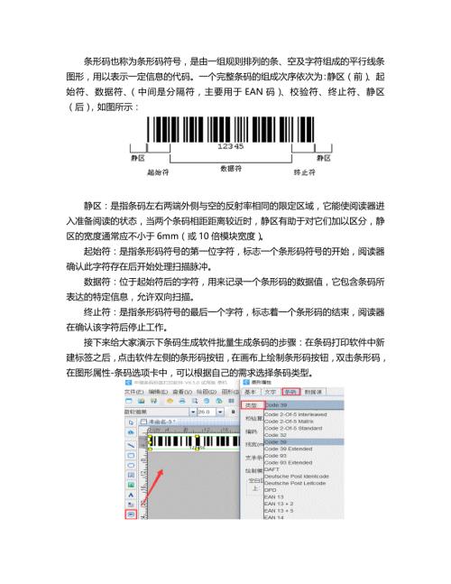 有关条码符号组成介绍.doc